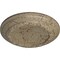 Ekena Millwork Carlsbad Ceiling Medallion (Fits Canopies up to 7 7/8"), 12 1/2"OD x 1 1/2"P, Gobi Desert Crackle CM12CAGDC - alternate 2
